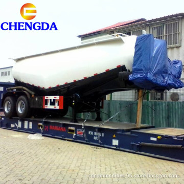 Chengda 2 Axles 13 Ton 500mm Manhole Cover 1 Tool Box Bulk Cement Semi Trailer For Sale